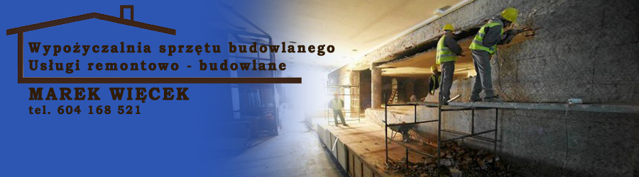 Marek Wiecek, us�ugi remontowo - budowlane
